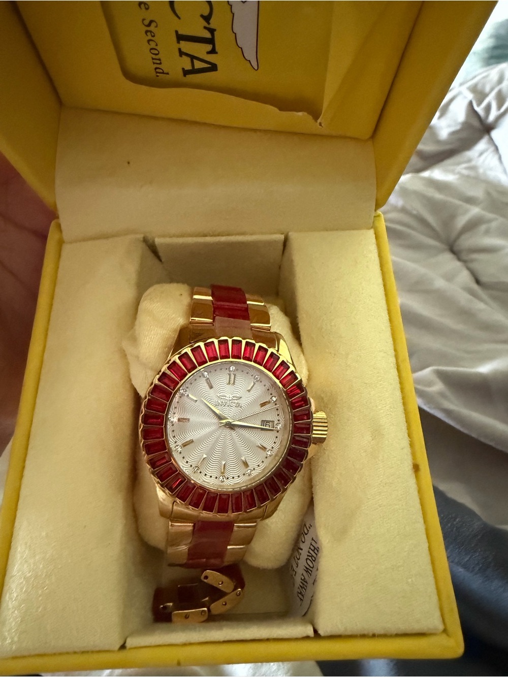 Invicta Gold-Tone Women's Watch (Invicta Angel Lady - Model 18879)